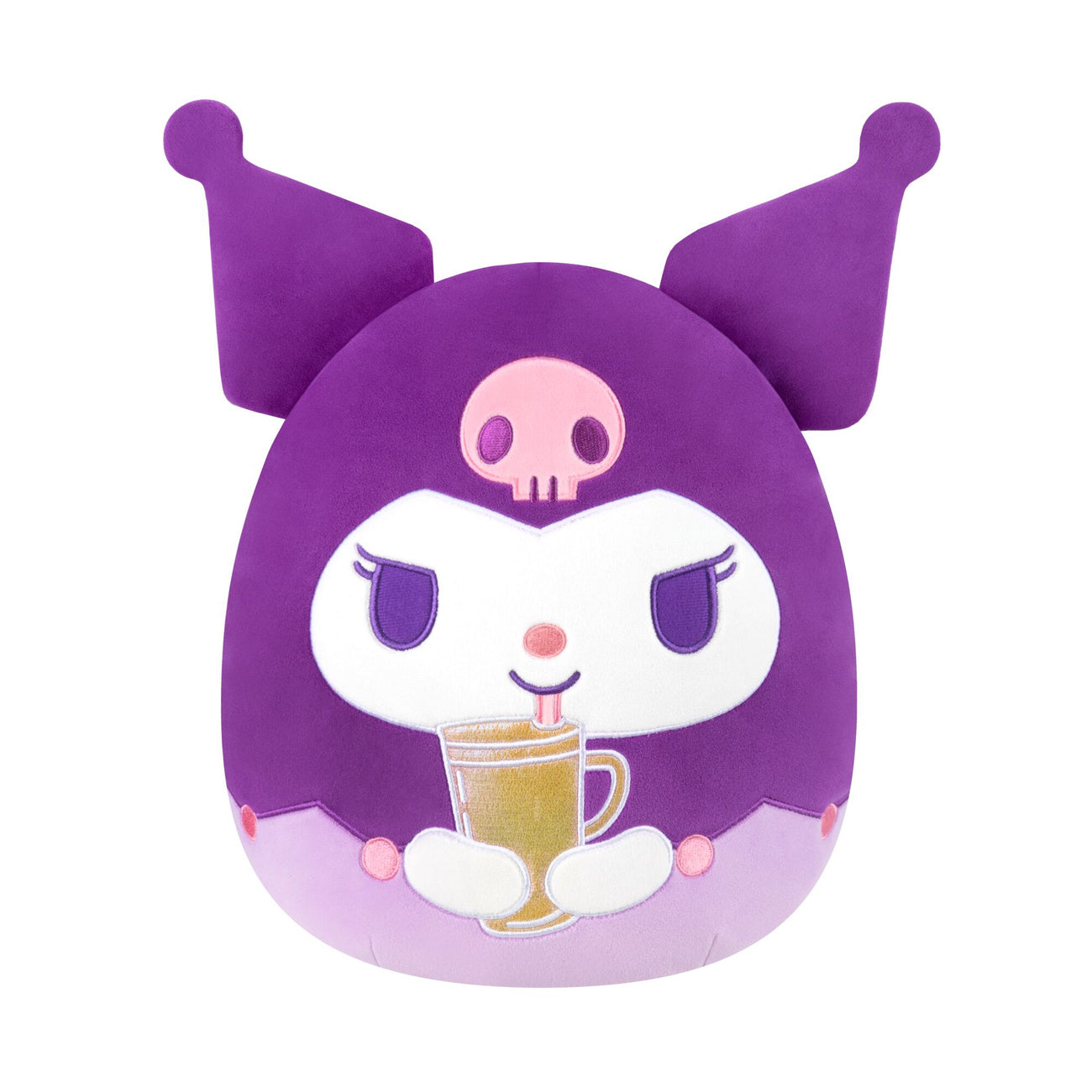 Zdjęcie produktu Kuromi z kubkiem pluszowa figurka Squishmallows - Hello Kitty