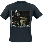 Zdjęcie produktu The Child is My Co-Pilot koszulka czarna - Star Wars The Mandalorian