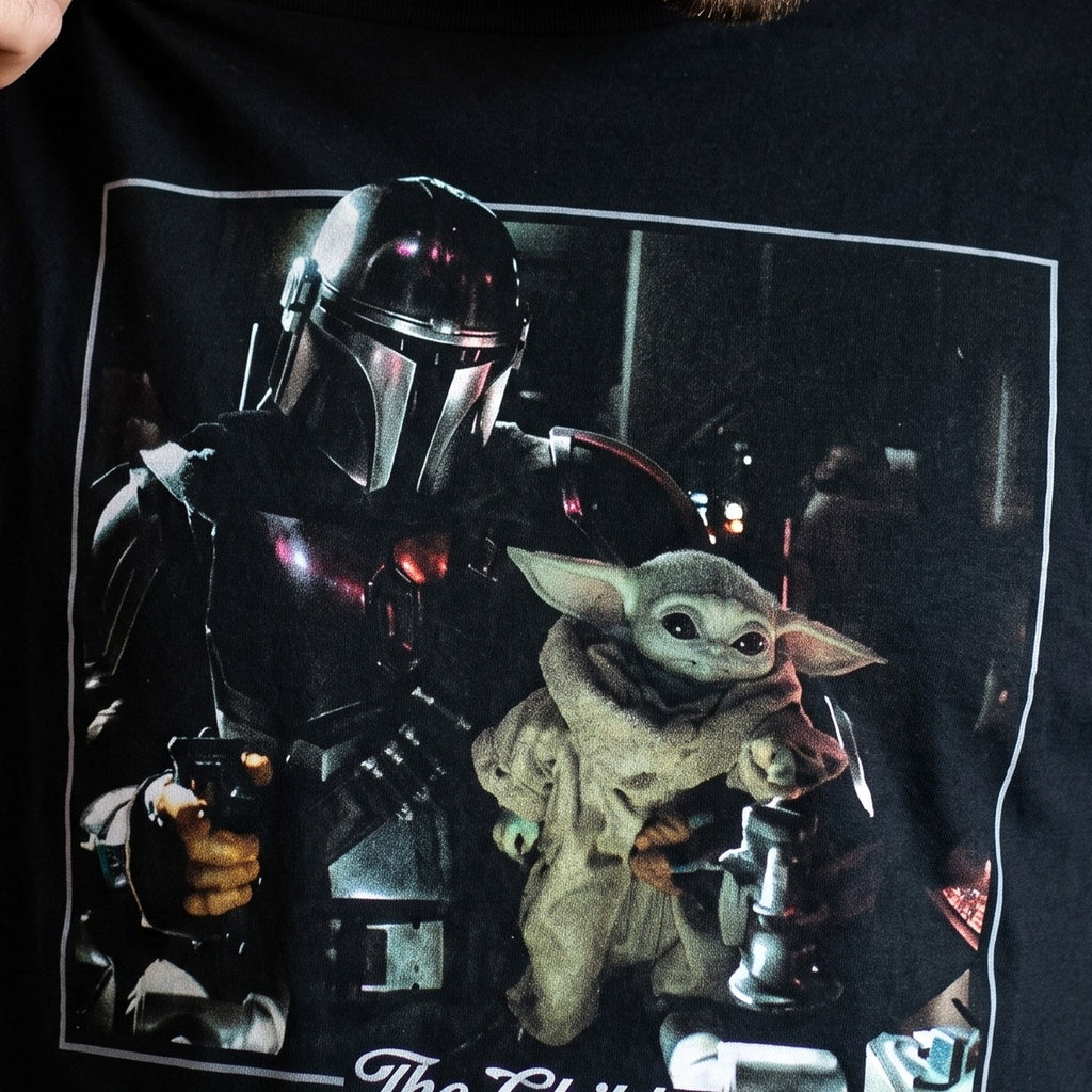 Zdjęcie produktu The Child is My Co-Pilot koszulka czarna - Star Wars The Mandalorian