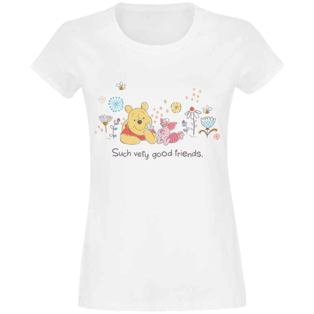 Zdjęcie produktu Kubuś Puchatek - Good Friends koszulka damska biała