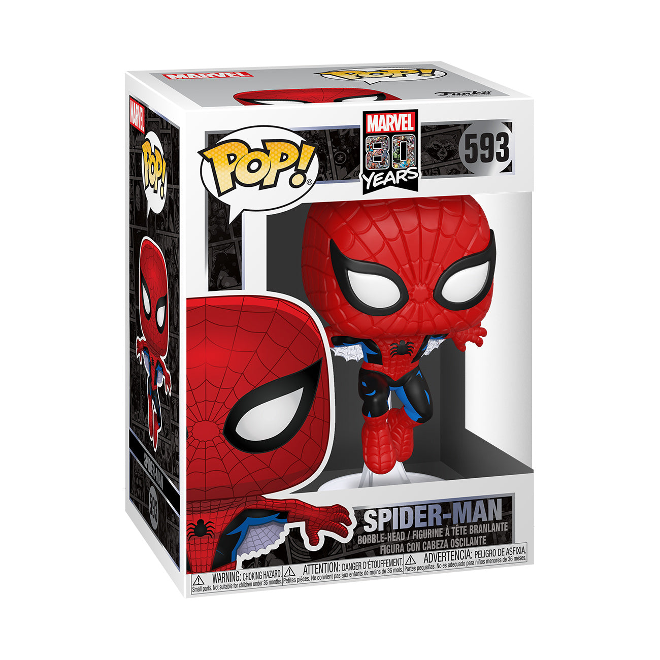 Zdjęcie produktu Spider-Man - First Appearance Marvel 80th figurka Funko Pop!