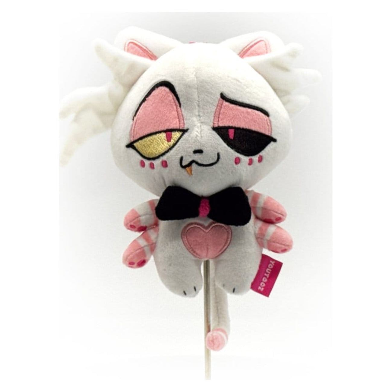 Zdjęcie produktu Hazbin Hotel - pluszowy brelok Angel Dust Kitty