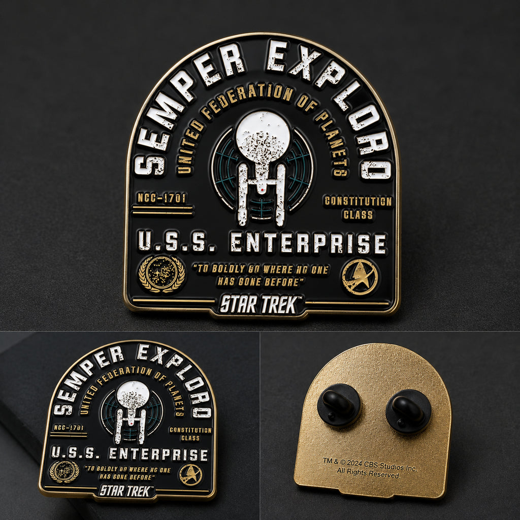 Zdjęcie produktu Star Trek – Zestaw 5 przypinek Starfleet Academy