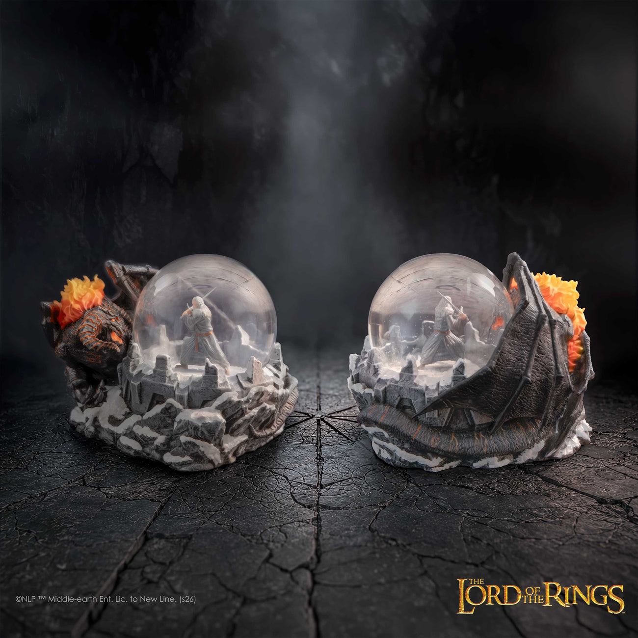 Zdjęcie produktu Władca Pierścieni – kula śnieżna Gandalf vs Balrog