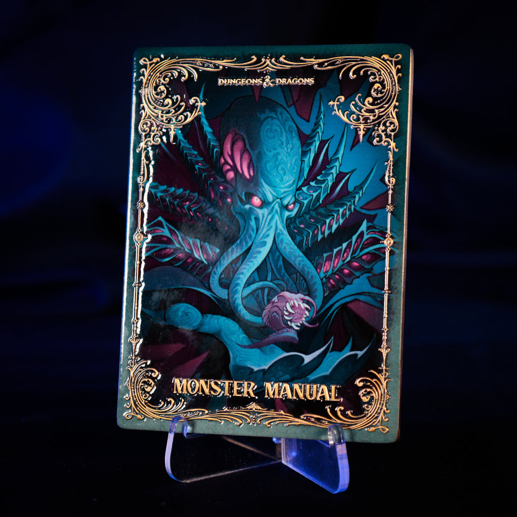 Zdjęcie produktu Dungeons & Dragons – sztabka metalu Monster Manual Alternate Cover Limited Edition