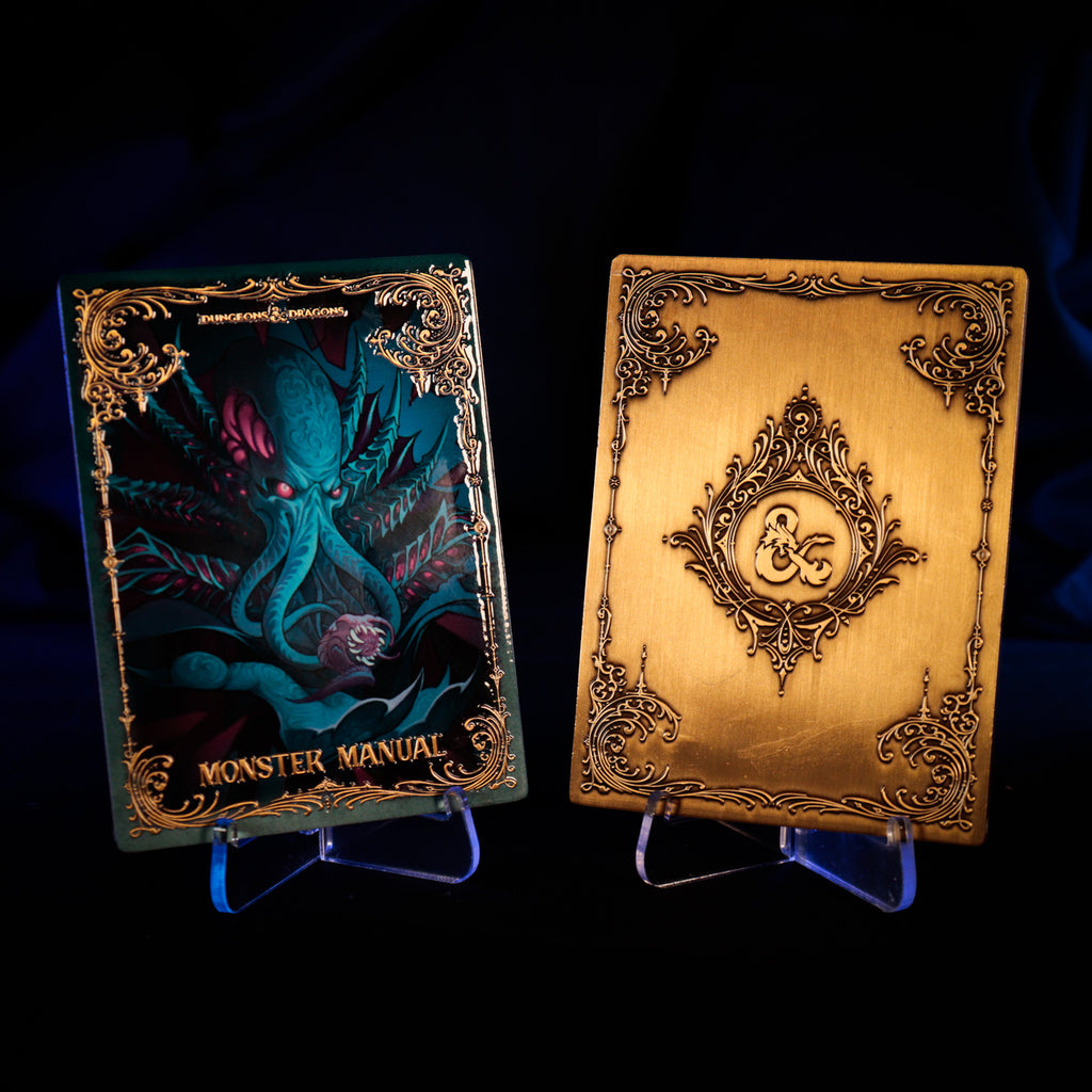 Zdjęcie produktu Dungeons & Dragons – sztabka metalu Monster Manual Alternate Cover Limited Edition