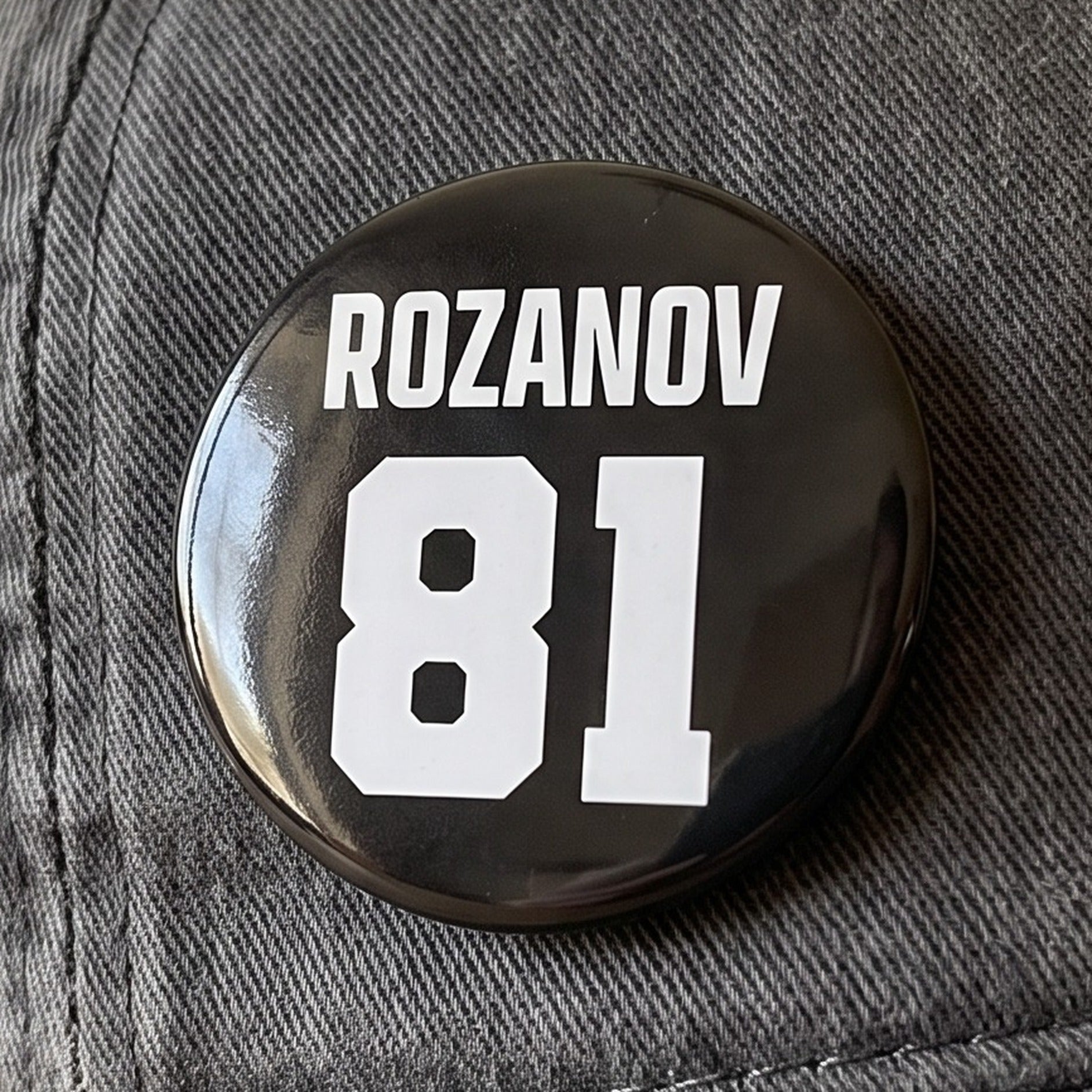 Product image Rozanov button for Heated Rivalry fans