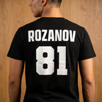 Zdjęcie produktu Koszulka Rozanov w stylu hokejowego trykotu dla fanów Heated Rivalry