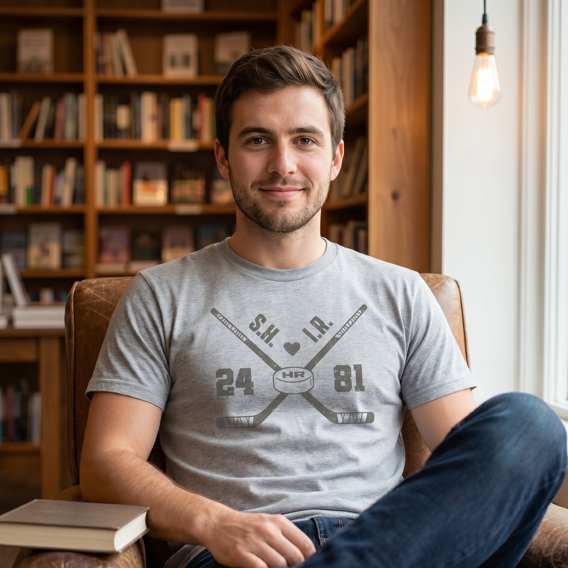Zdjęcie produktu Koszulka hokejowa Hollander i Rozanov dla fanów Heated Rivalry