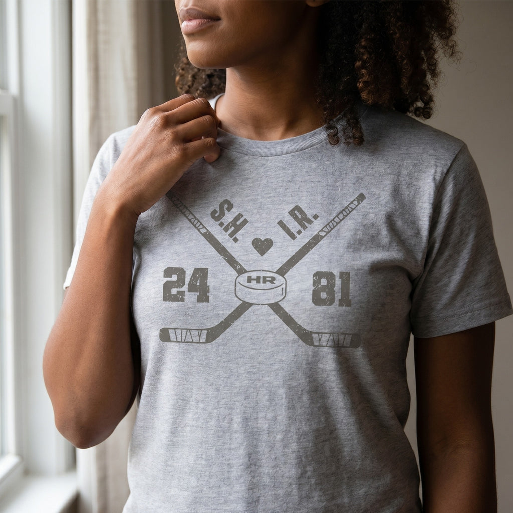 Product image Hollander and Rozanov Hockey T-Shirt for Heated Rivalry Fans