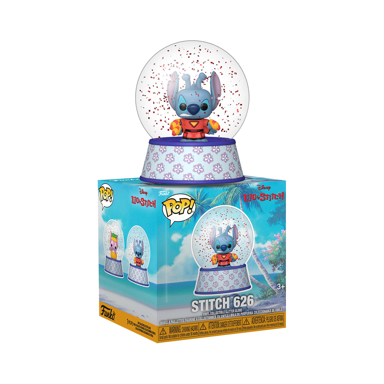 Product image Stitch Funko Pop Mystery Glitter Snow Globe - Lilo & Stitch