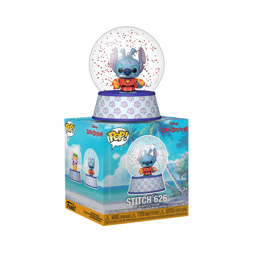 Zdjęcie produktu Stitch Funko Pop tajemnicza śnieżna kula z brokatem – Lilo & Stitch