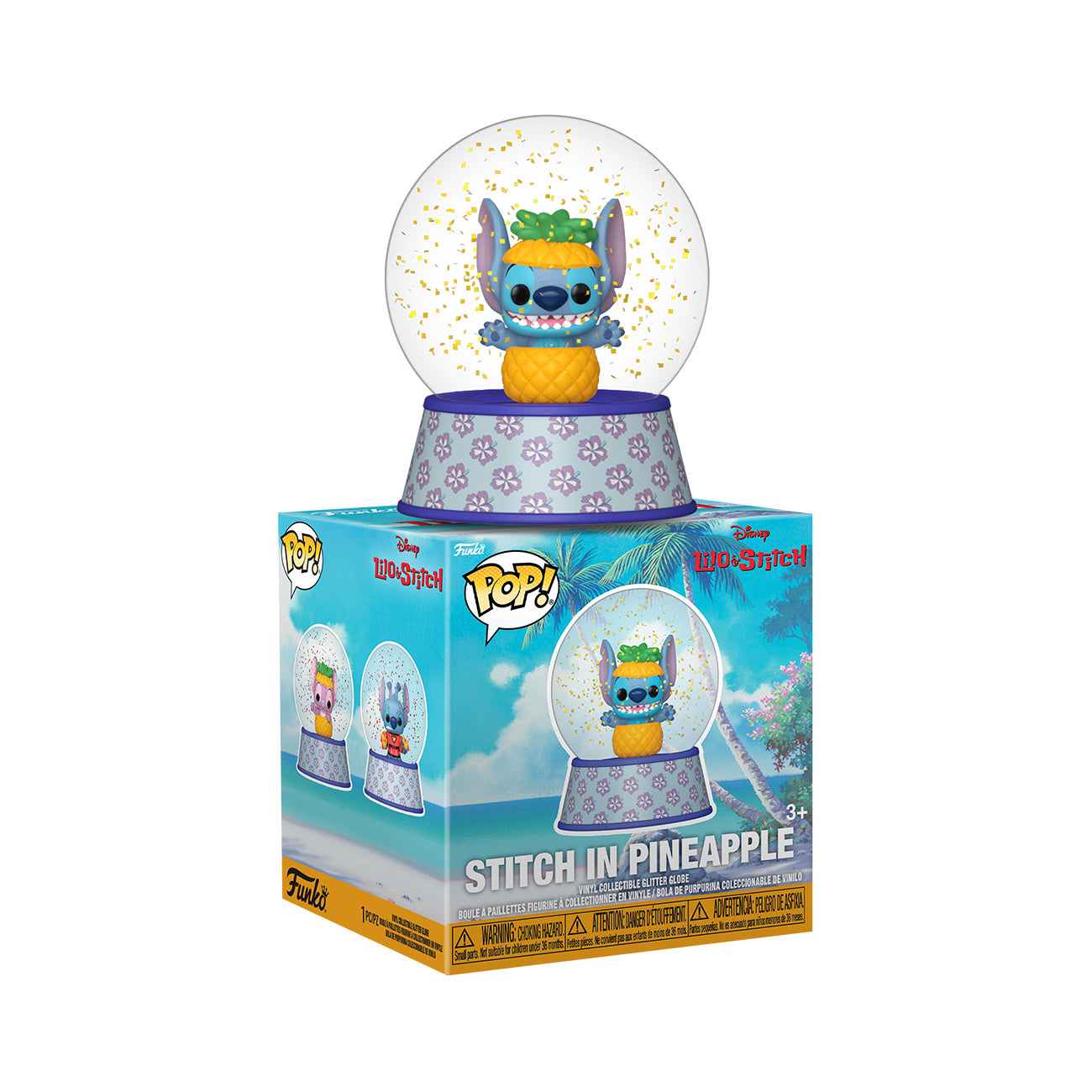 Product image Stitch Funko Pop Mystery Glitter Snow Globe - Lilo & Stitch