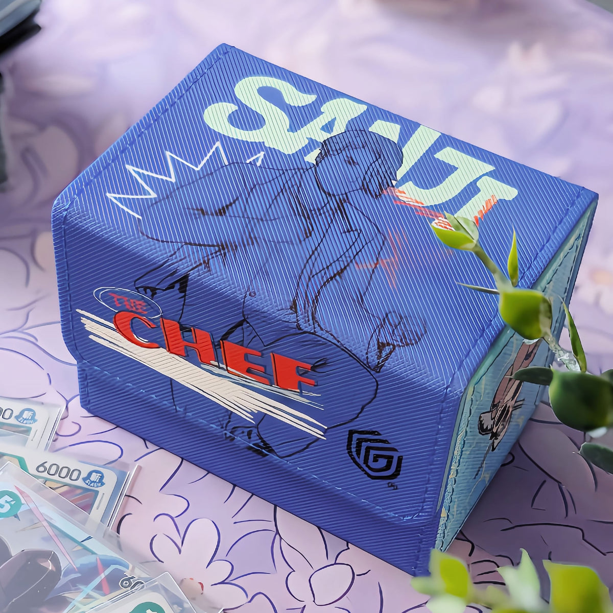Zdjęcie produktu One Piece - pudełko na karty kolekcjonerskie Sanji Ultimate Guard