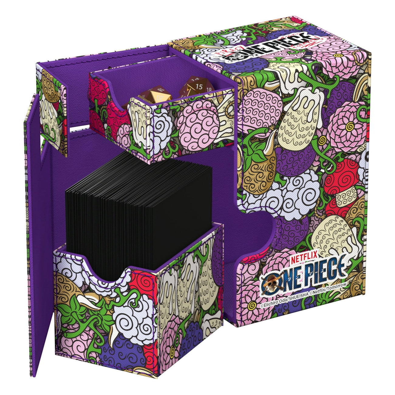 Zdjęcie produktu One Piece - Deck Box Ultimate Guard Flip'n'Tray 80+ Diabelskie Owoce
