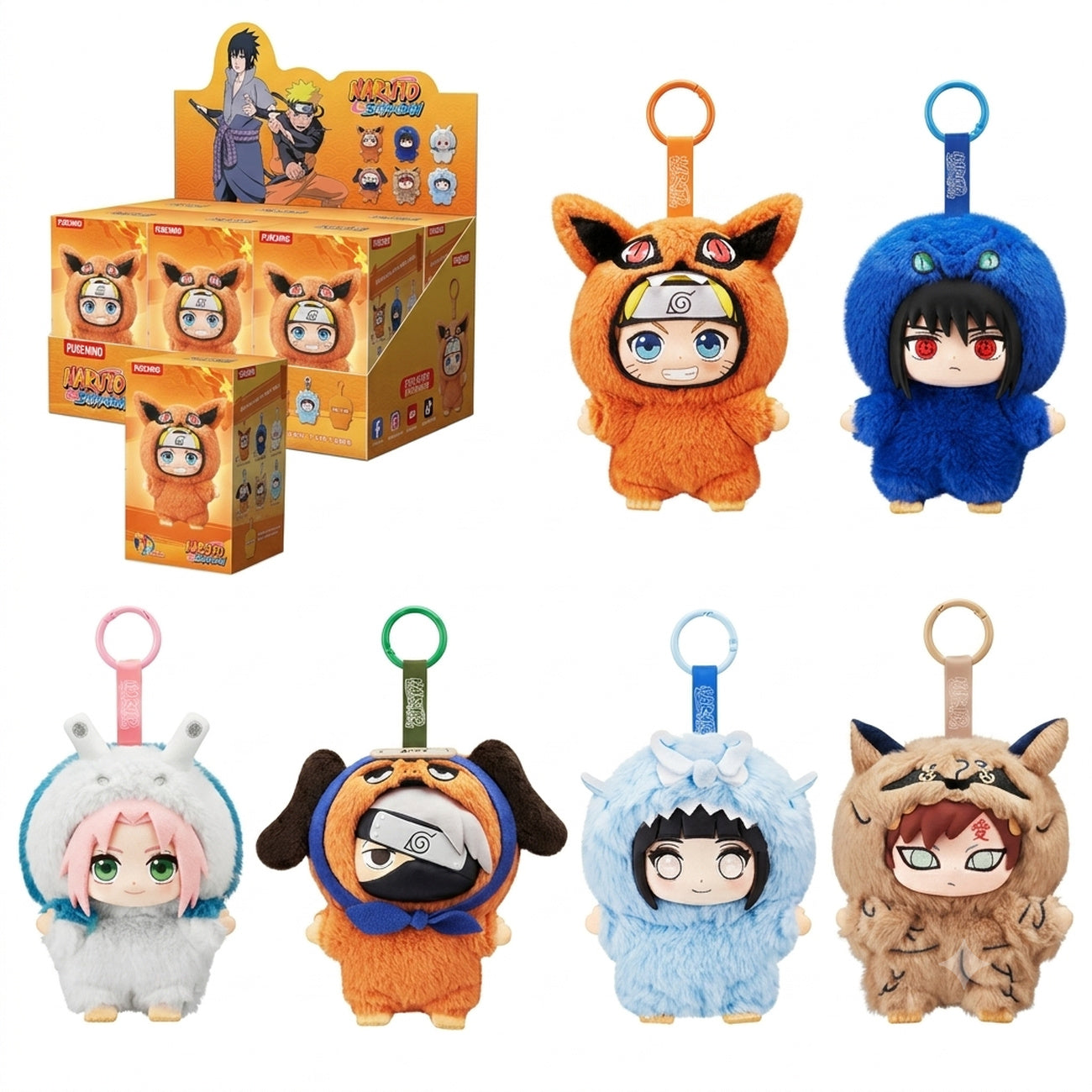 Zdjęcie produktu Naruto - Pluszowy brelok Mystery Beast Party