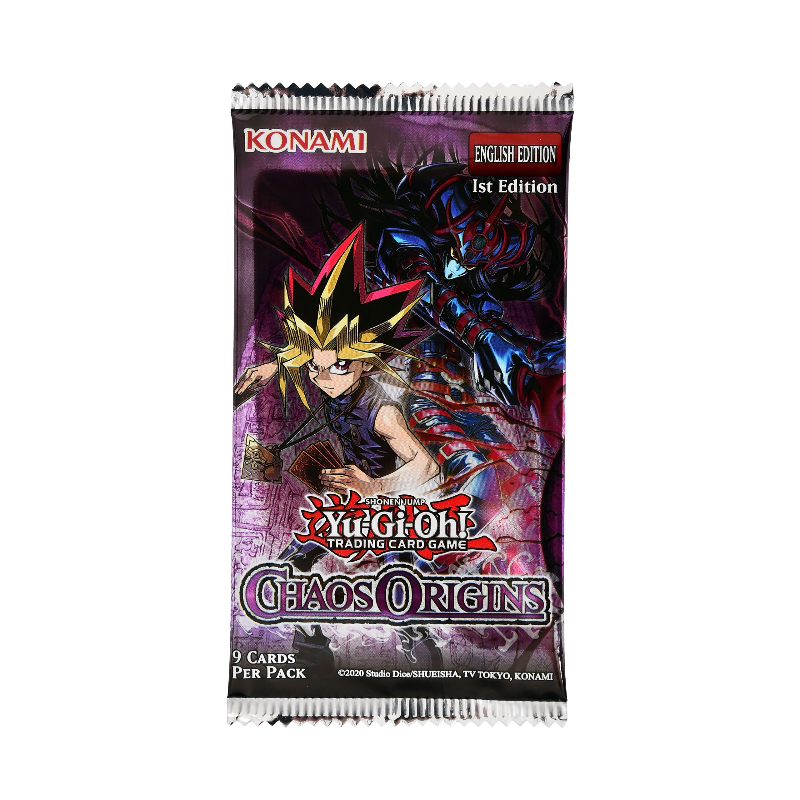Zdjęcie produktu Yu-Gi-Oh! - Chaos Origin booster z kartami kolekcjonerskimi angielska wersja