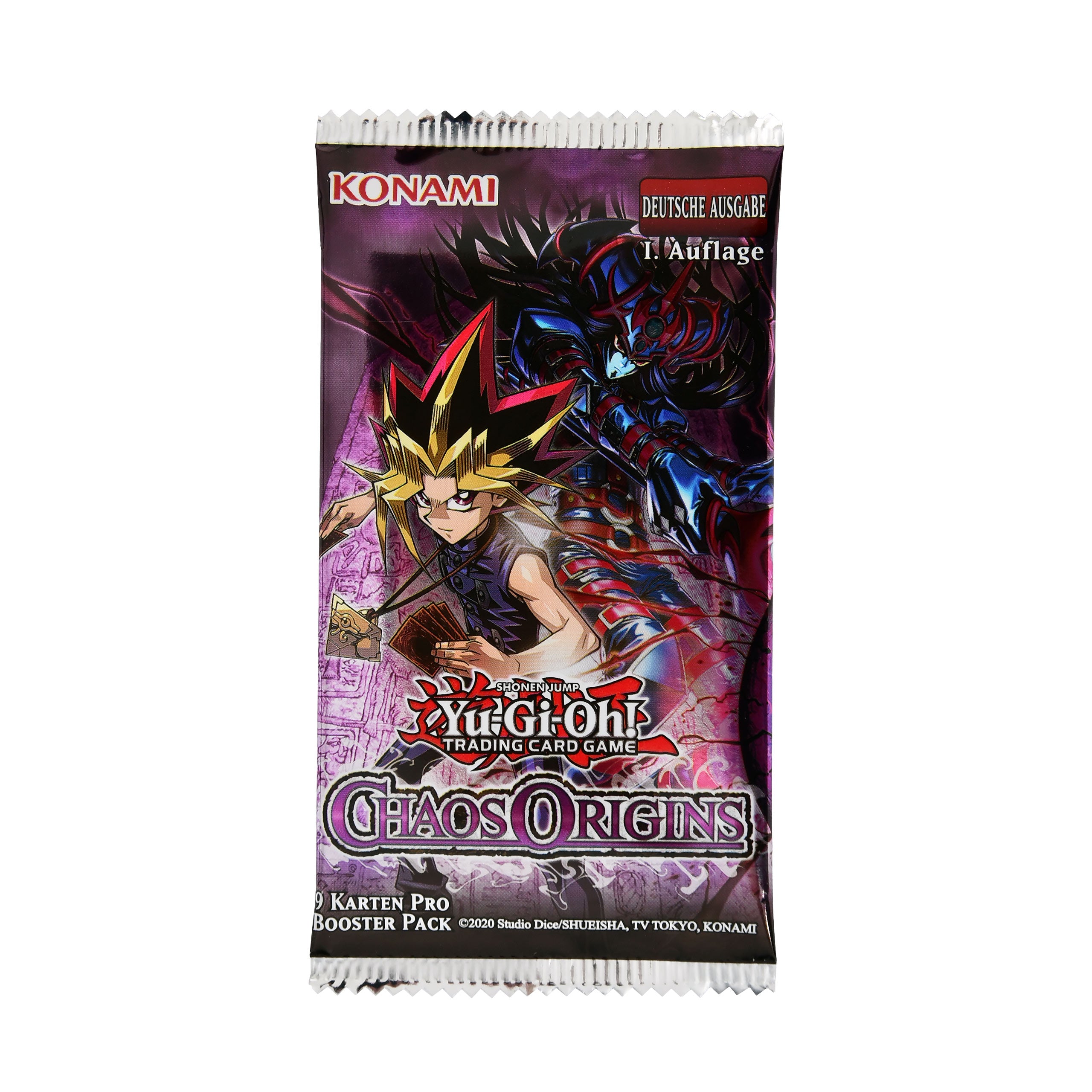 Zdjęcie produktu Yu-Gi-Oh! - Chaos Origin booster z kartami kolekcjonerskimi wersja niemiecka