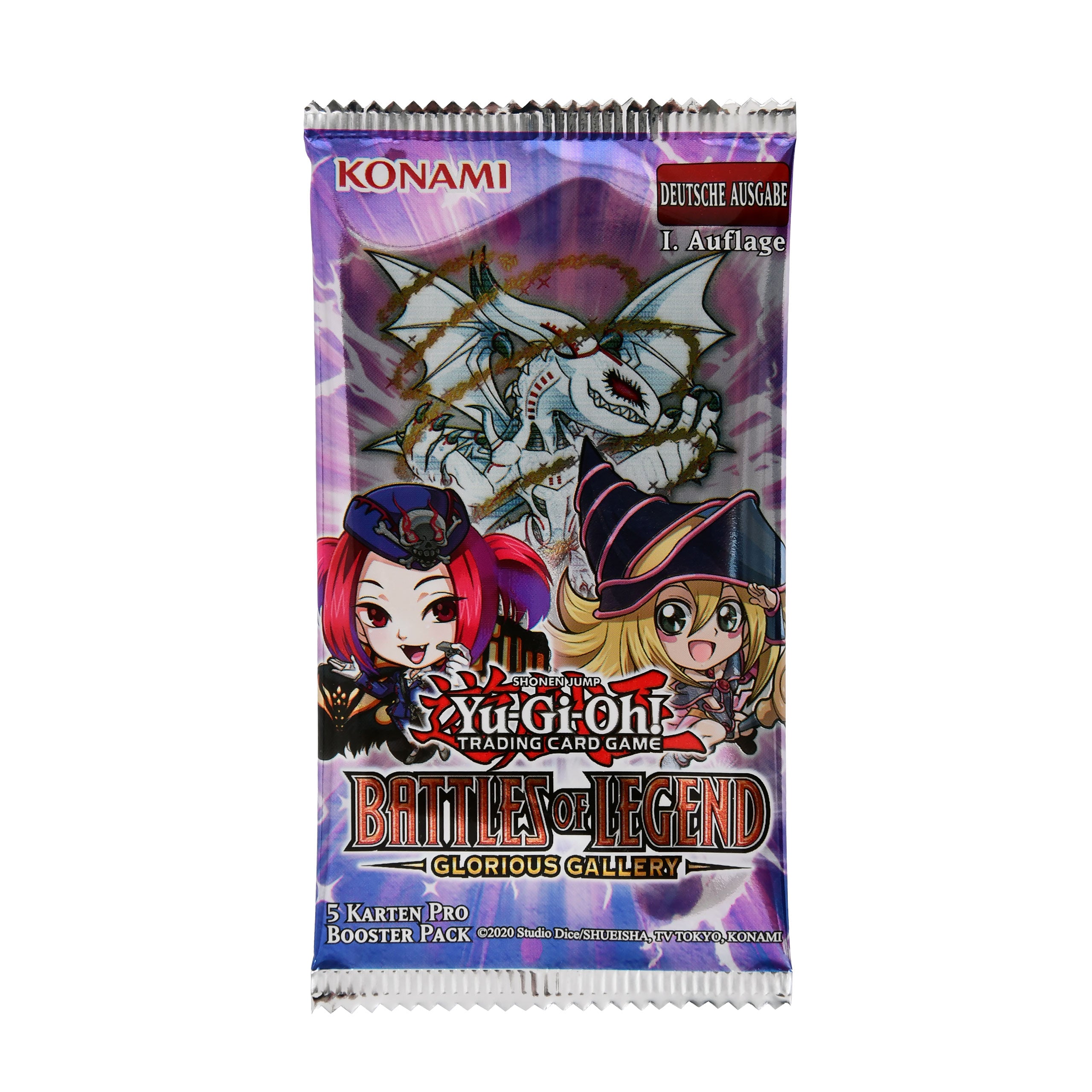 Zdjęcie produktu Yu-Gi-Oh! - Battles of Legend: Monstrous Revenge booster kart kolekcjonerskich, niemiecka wersja językowa