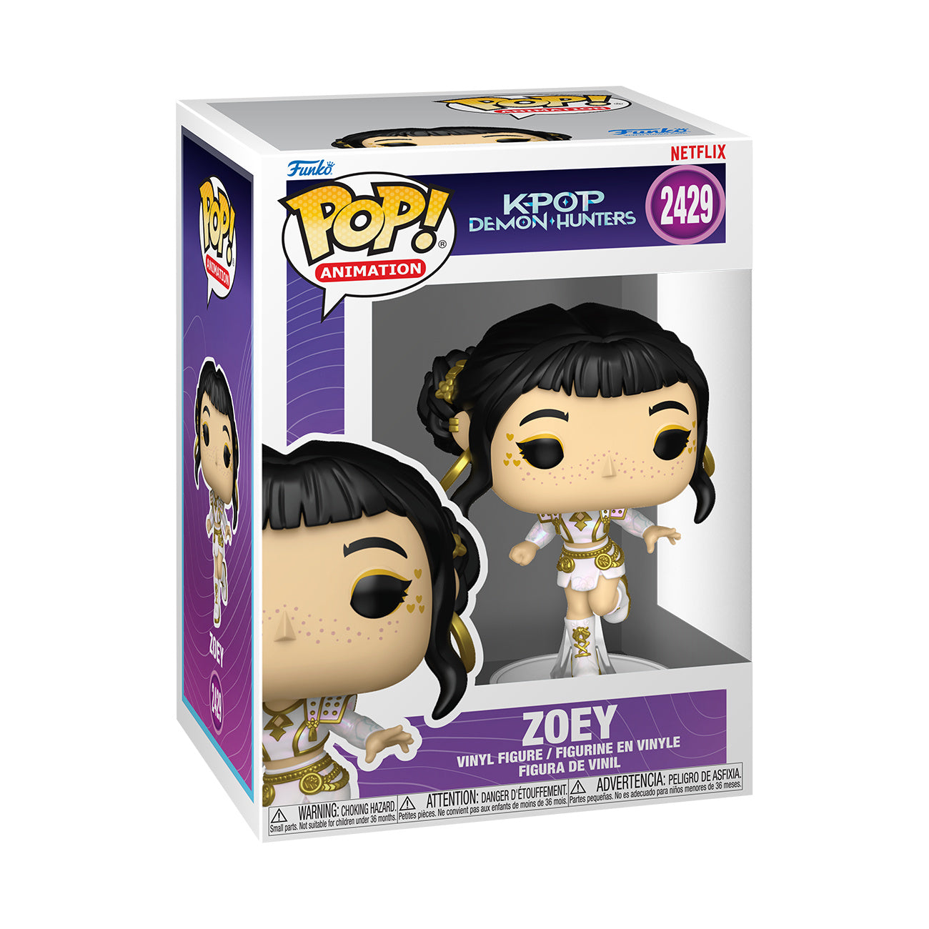 Zdjęcie produktu K-Pop Demon Hunters - Zoey (What It Sounds Like) figurka Funko Pop!