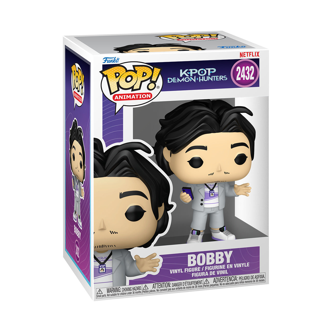 Zdjęcie produktu K-Pop Demon Hunters – figurka Funko Pop Bobby