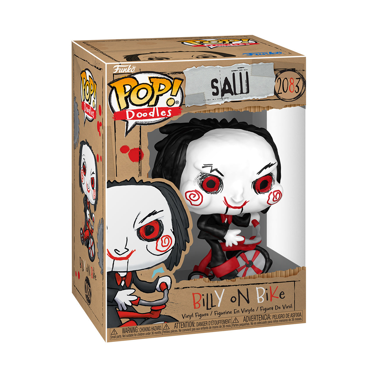 Zdjęcie produktu Piła (Saw) - Doodles Billy na rowerze figurka Funko Pop!