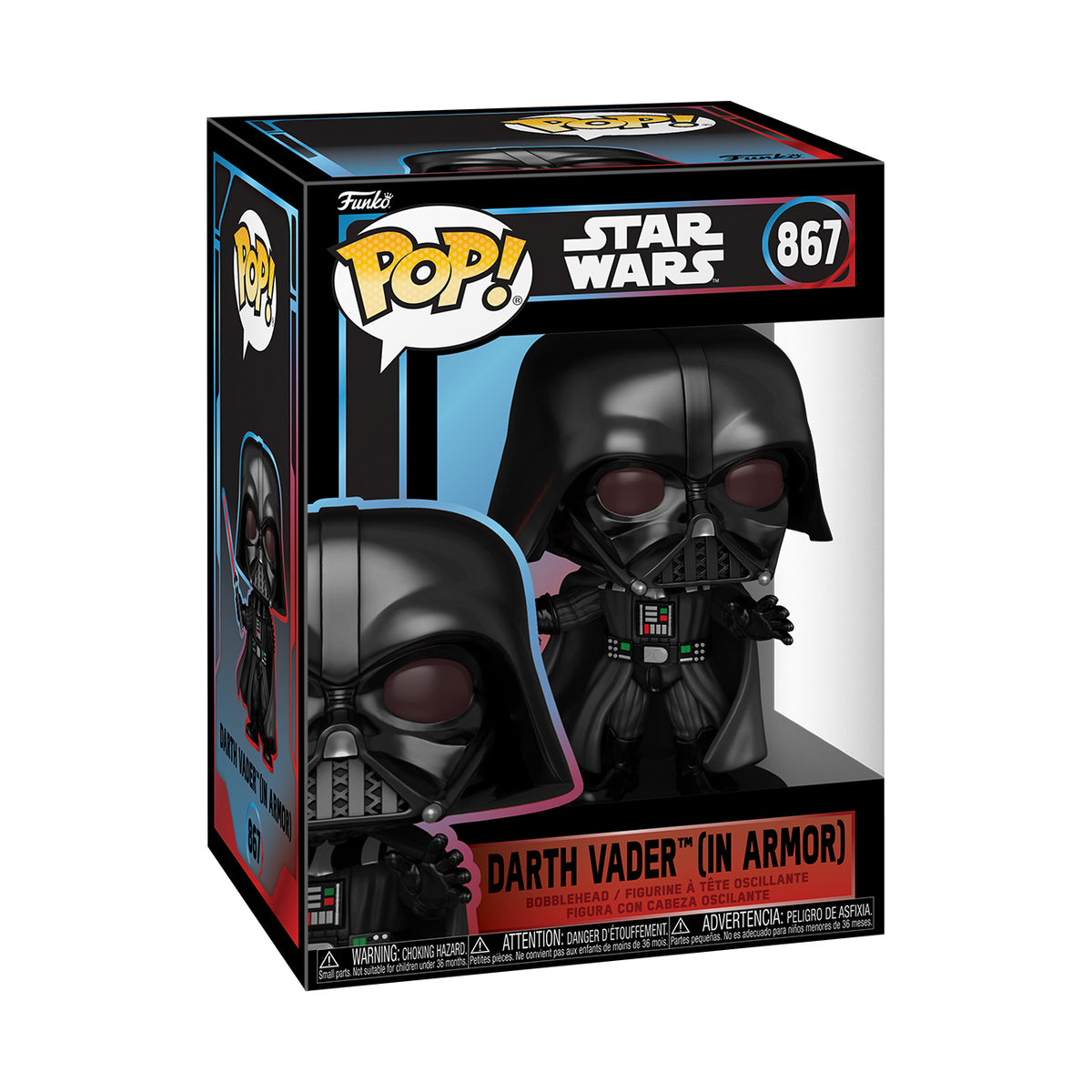 Zdjęcie produktu Star Wars - Figurka Funko Pop Darth Vader (In Armor) z kiwającą głową