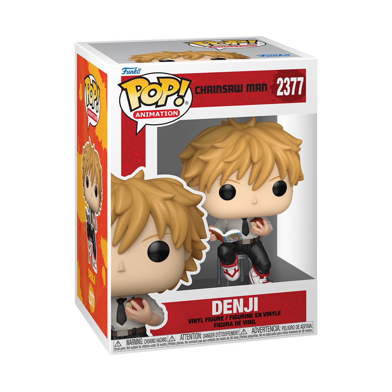 Zdjęcie produktu Chainsaw Man - Figurka Funko Pop Denji (Reading)