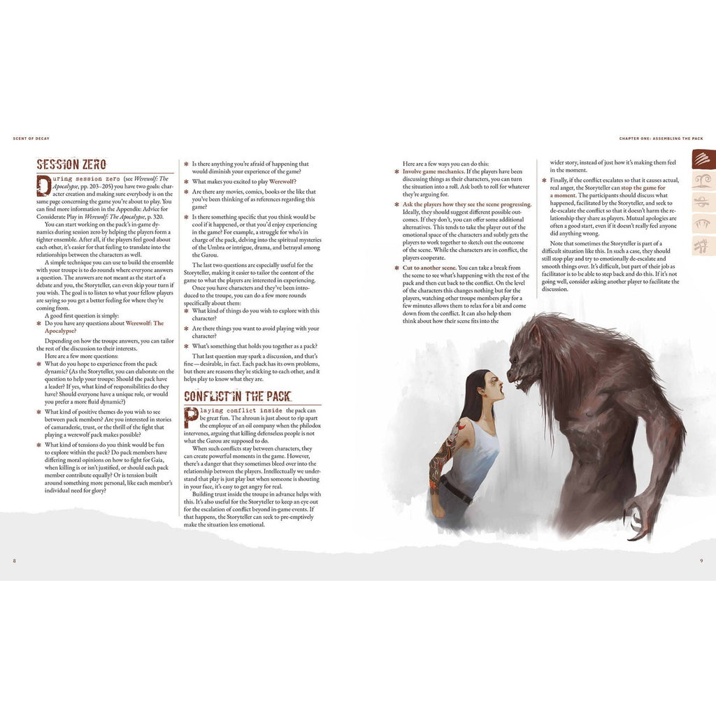 Zdjęcie produktu Werewolf: The Apocalypse 5. Edycja podręcznik RPG Scent of