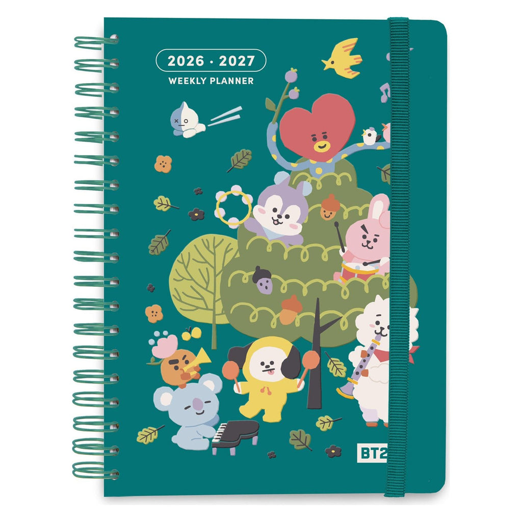Zdjęcie produktu BT21 Tygodniowy planer 2026/2027 A5