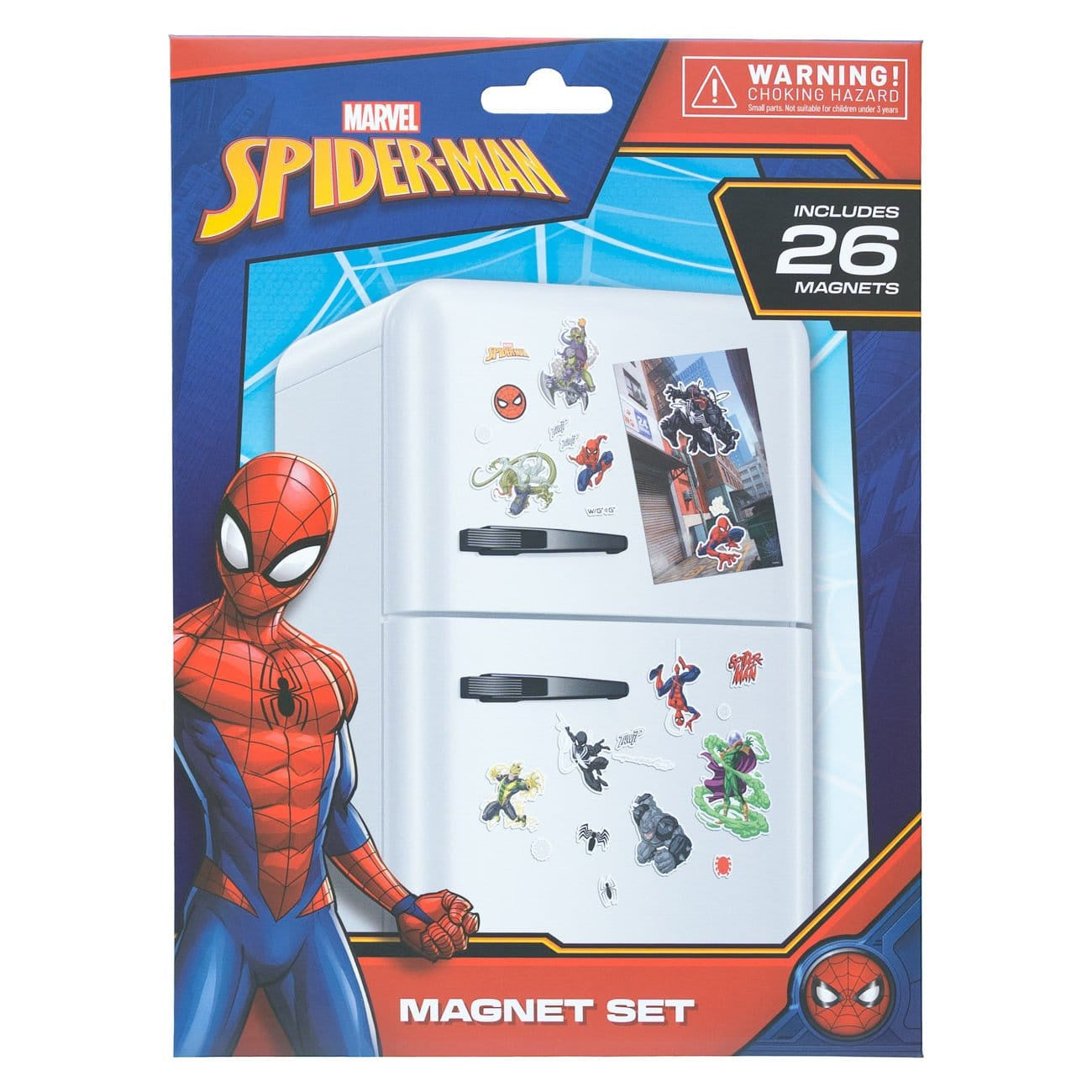 Zdjęcie produktu Zestaw magnesów Spider-Man