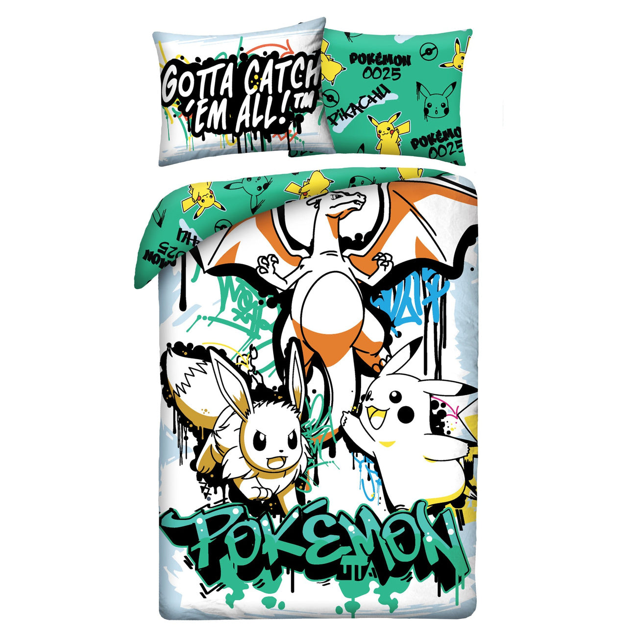 Zdjęcie produktu Pościel Pokémon Ver. 18 140 x 200 cm / 70 x 90 cm