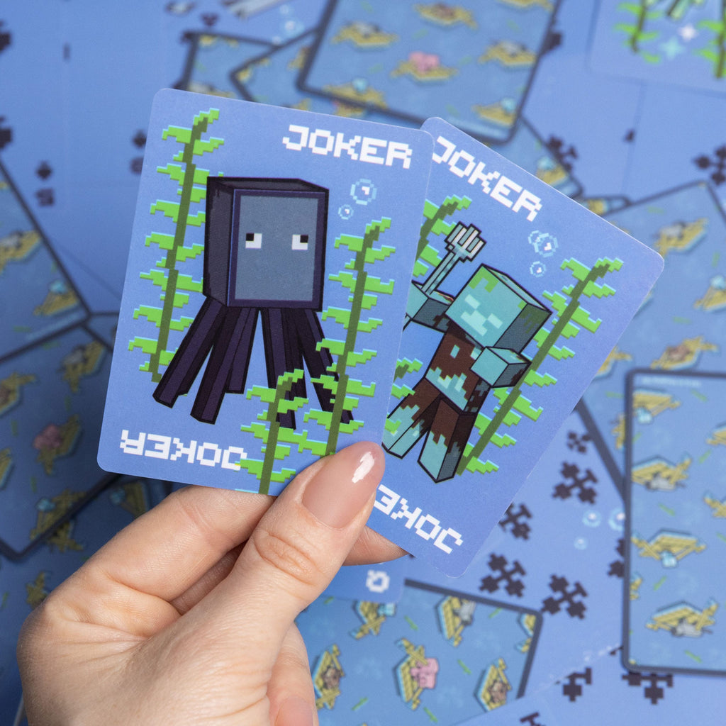 Zdjęcie produktu Minecraft Wodoodporne karty do gry