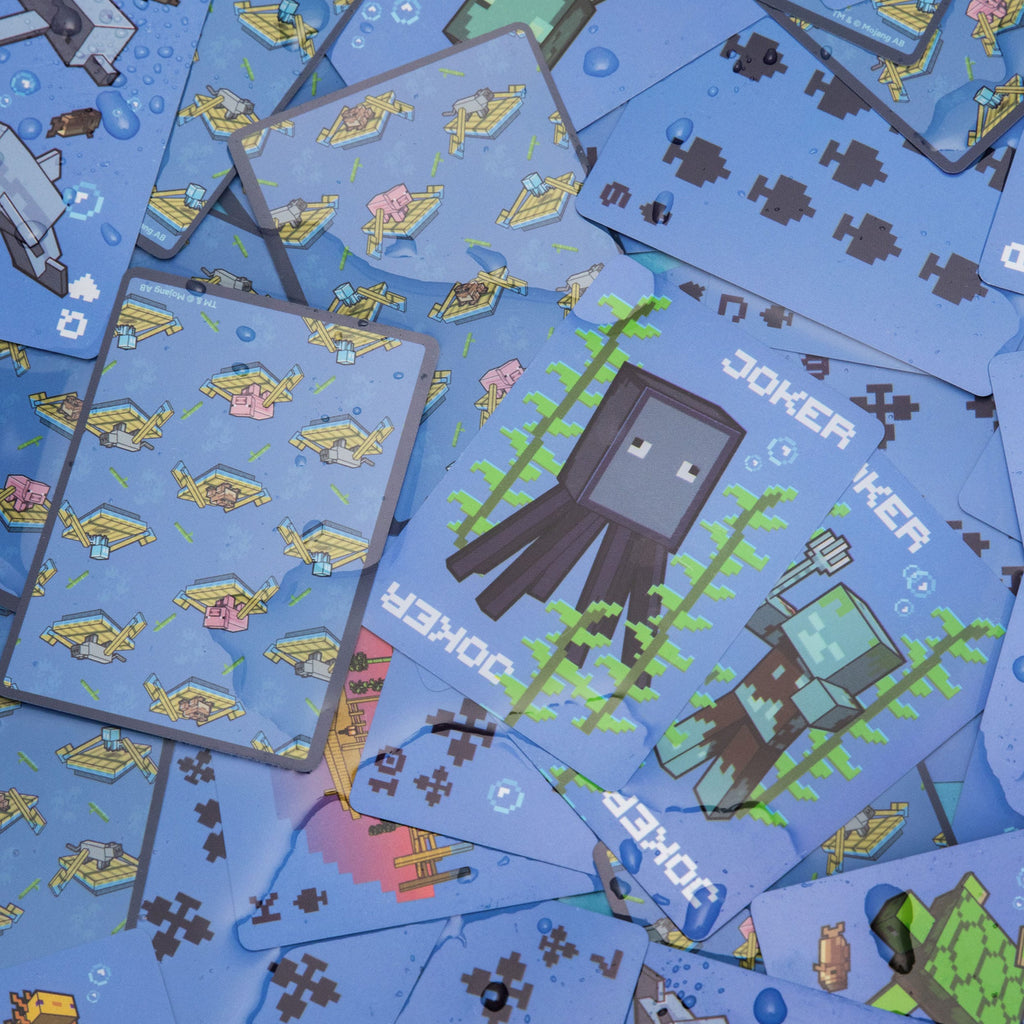 Zdjęcie produktu Minecraft Wodoodporne karty do gry
