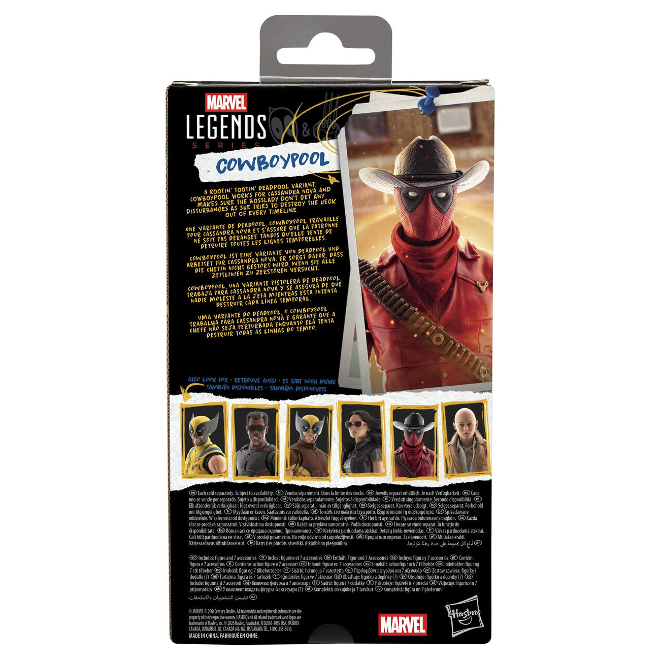 Zdjęcie produktu Deadpool & Wolverine Figurka Marvel Legends Cowboypool