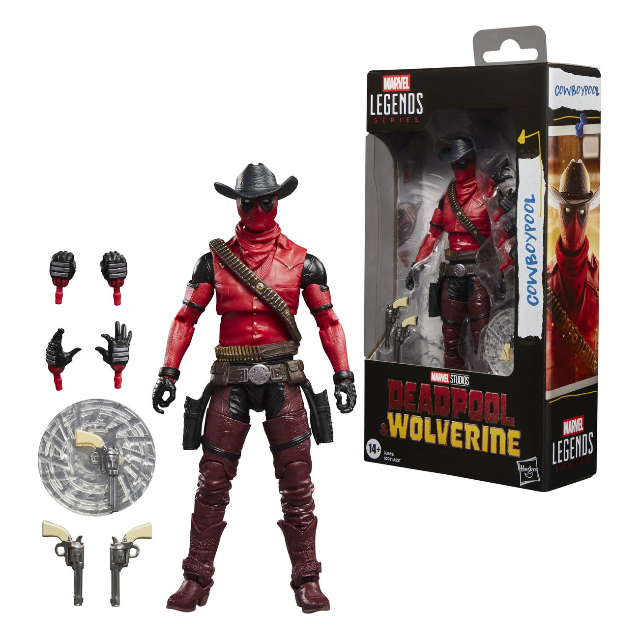 Zdjęcie produktu Deadpool & Wolverine Figurka Marvel Legends Cowboypool