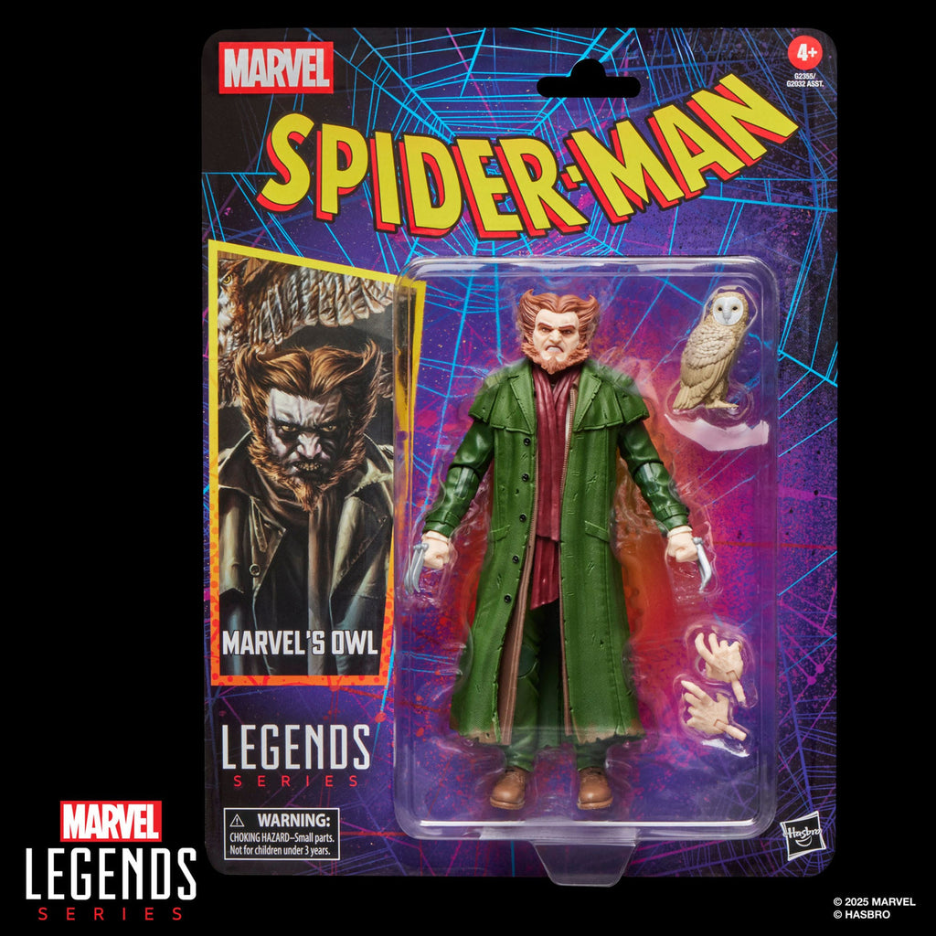 Zdjęcie produktu Spider-Man Marvel Legends Retro figurka akcji Marvel's Owl 15