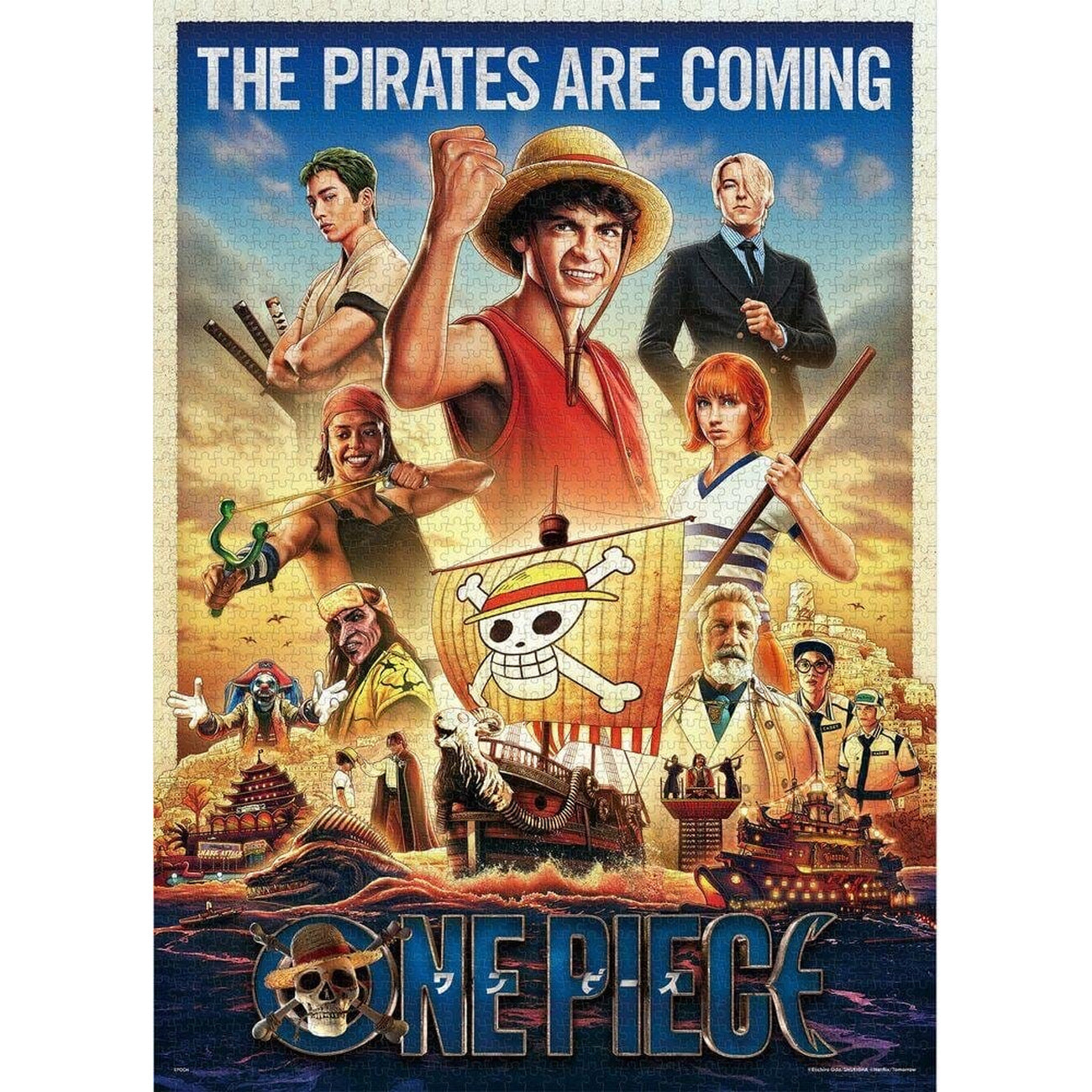 Zdjęcie produktu Puzzle One Piece 2000 elementów The Pirates Are Coming