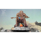 Zdjęcie produktu Ray Harryhausen Diorama 1/8 Cyclops Barbecue Scene 17 cm