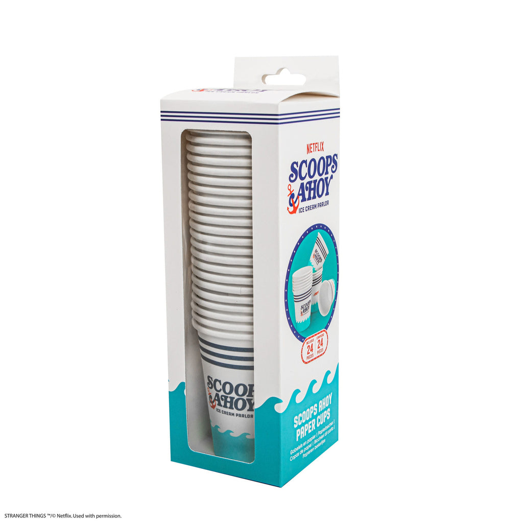 Product image Stranger Things Set of 24 Paper Cups Scoops Ahoy
