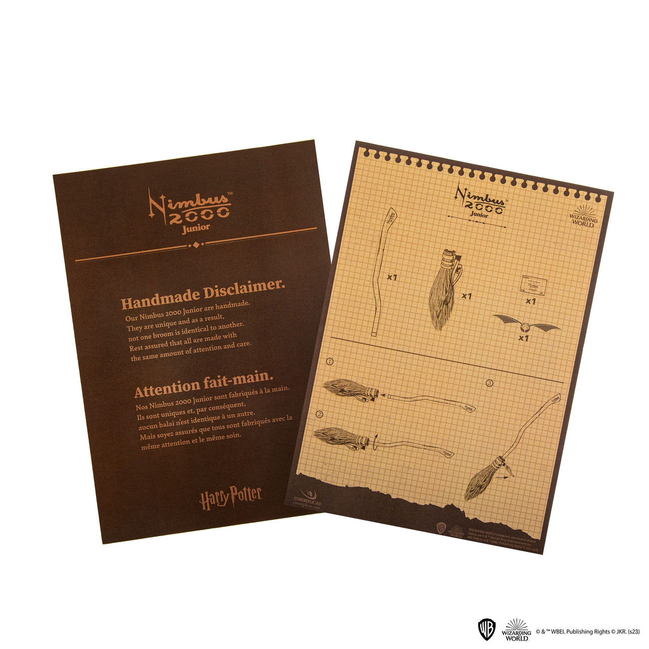 Zdjęcie produktu Harry Potter Replika 1/1 Nimbus 2000 Junior Miotła Czarodziejska