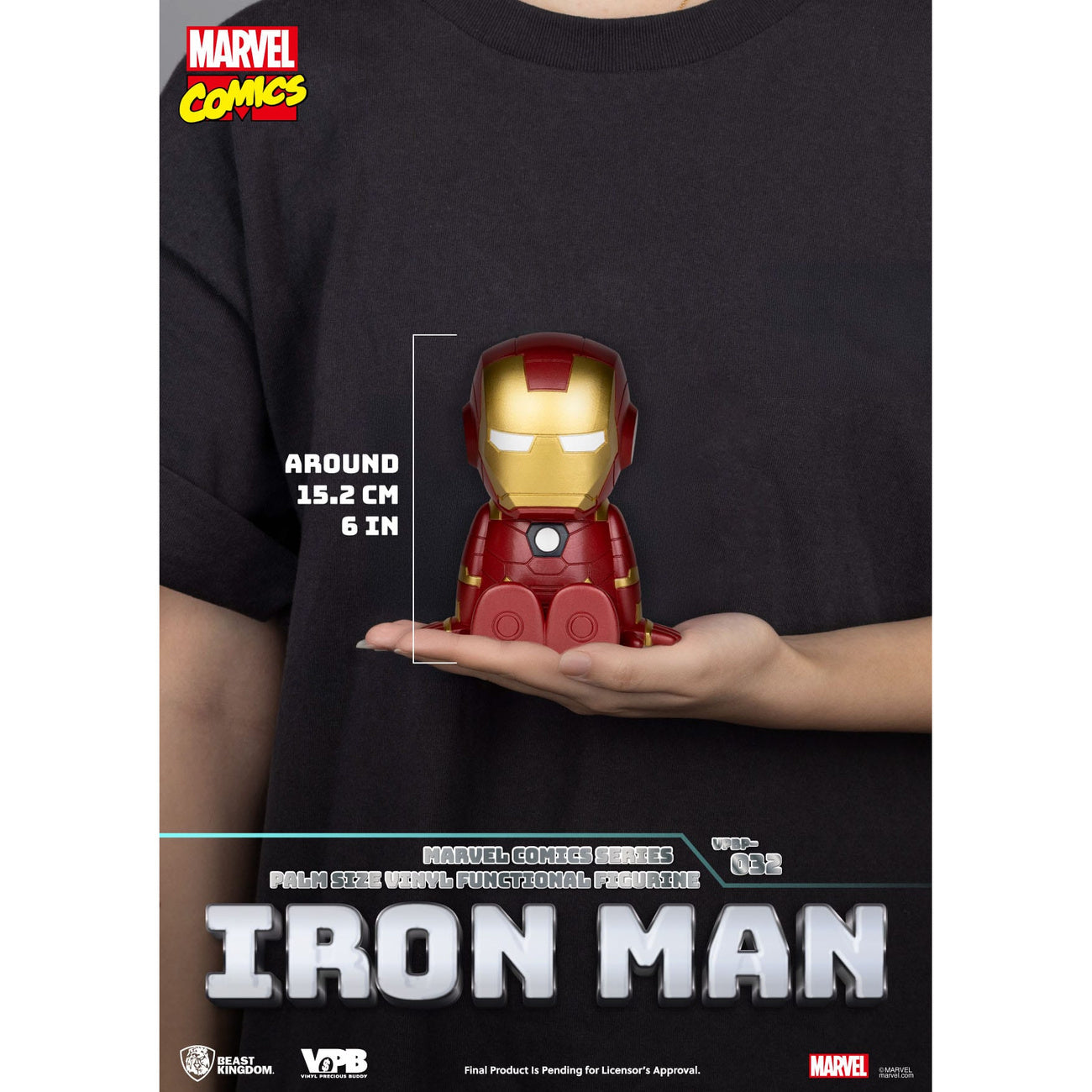 Product image Classic Marvel Comics Piggy Vinyl Money Bank Iron Man 12 cm