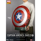 Zdjęcie produktu Marvel Comics Figura w Skali 1:1 – Tarcza Captain America z PVC