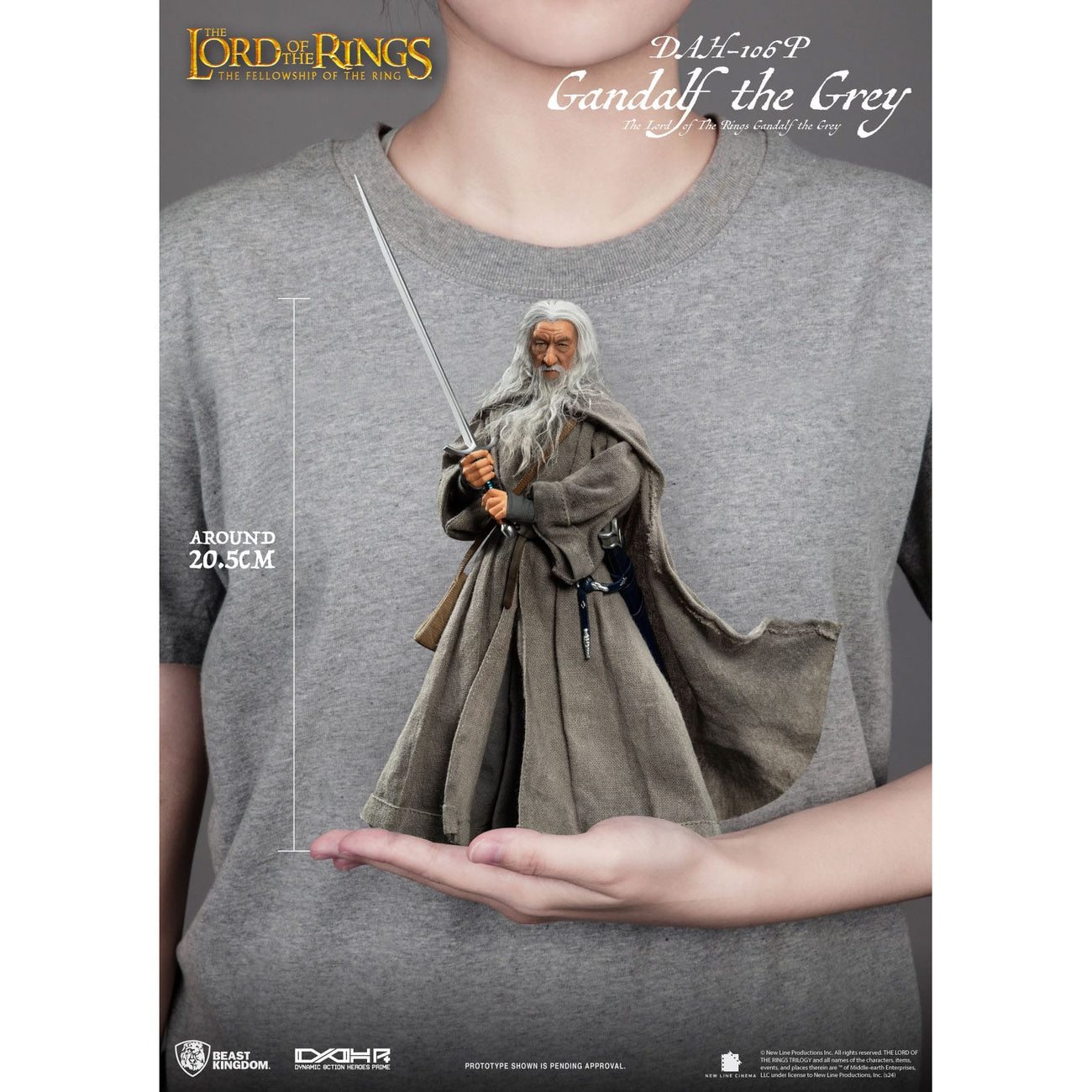 Zdjęcie produktu Władca Pierścieni figurka akcji Dynamic 8ction Heroes 1/9