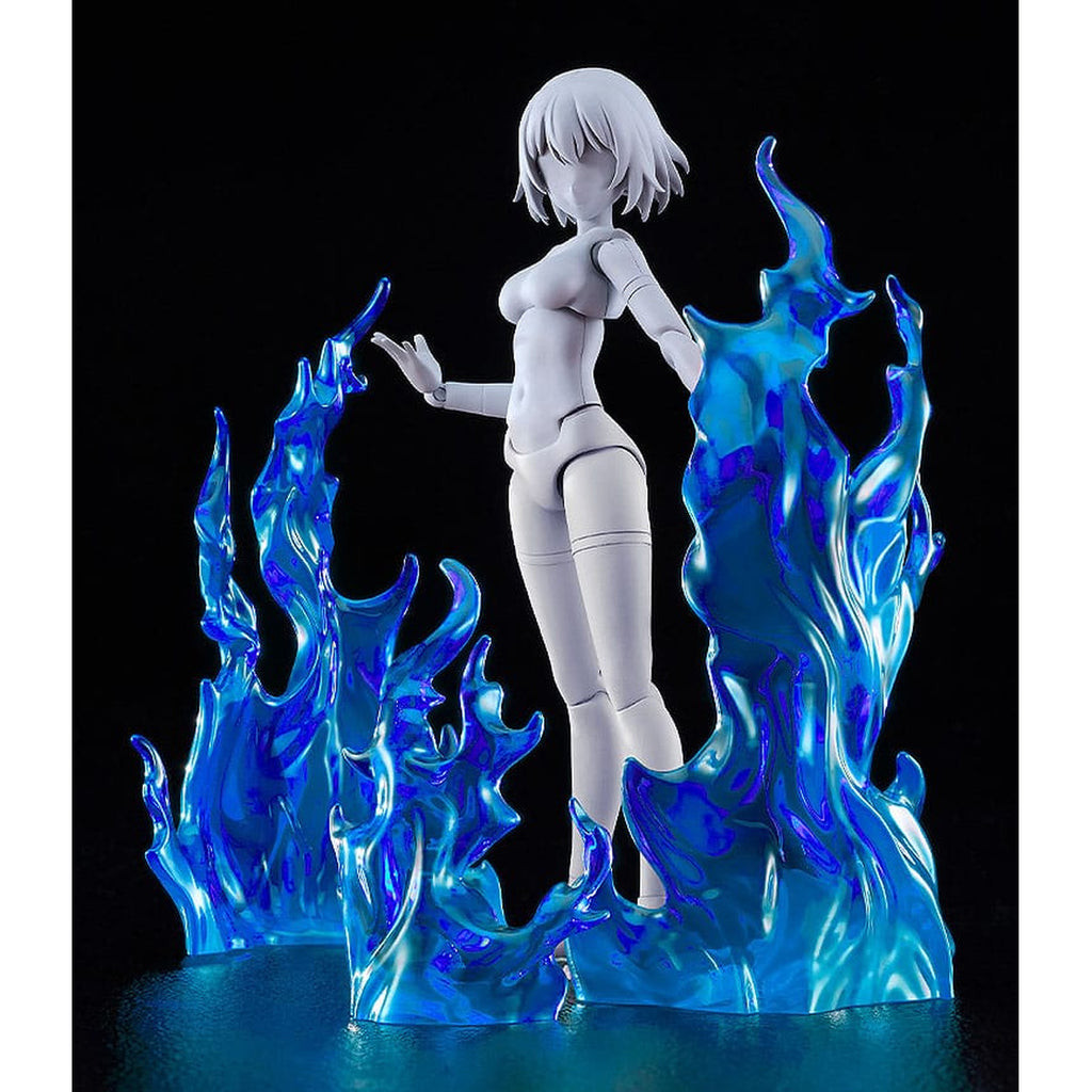 Product image The Simple Effect accessory set for figures Flames: Blue