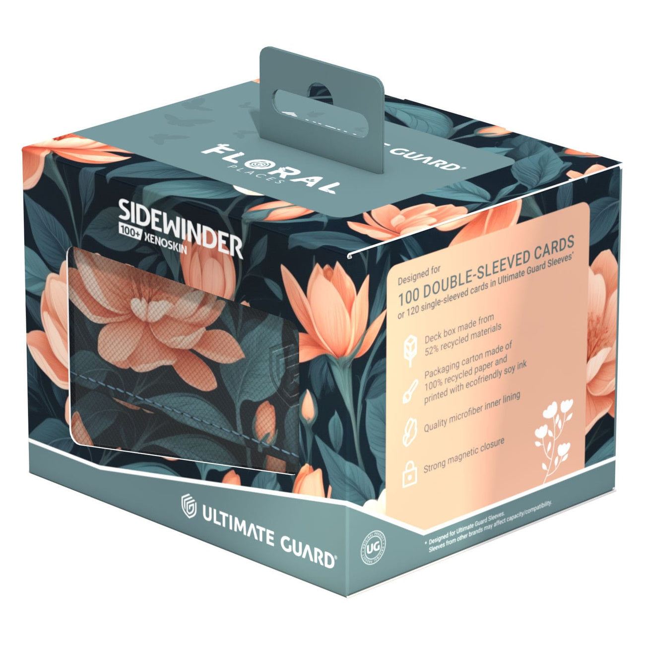 Zdjęcie produktu Ultimate Guard Sidewinder 100+ Xenoskin "Floral Places"