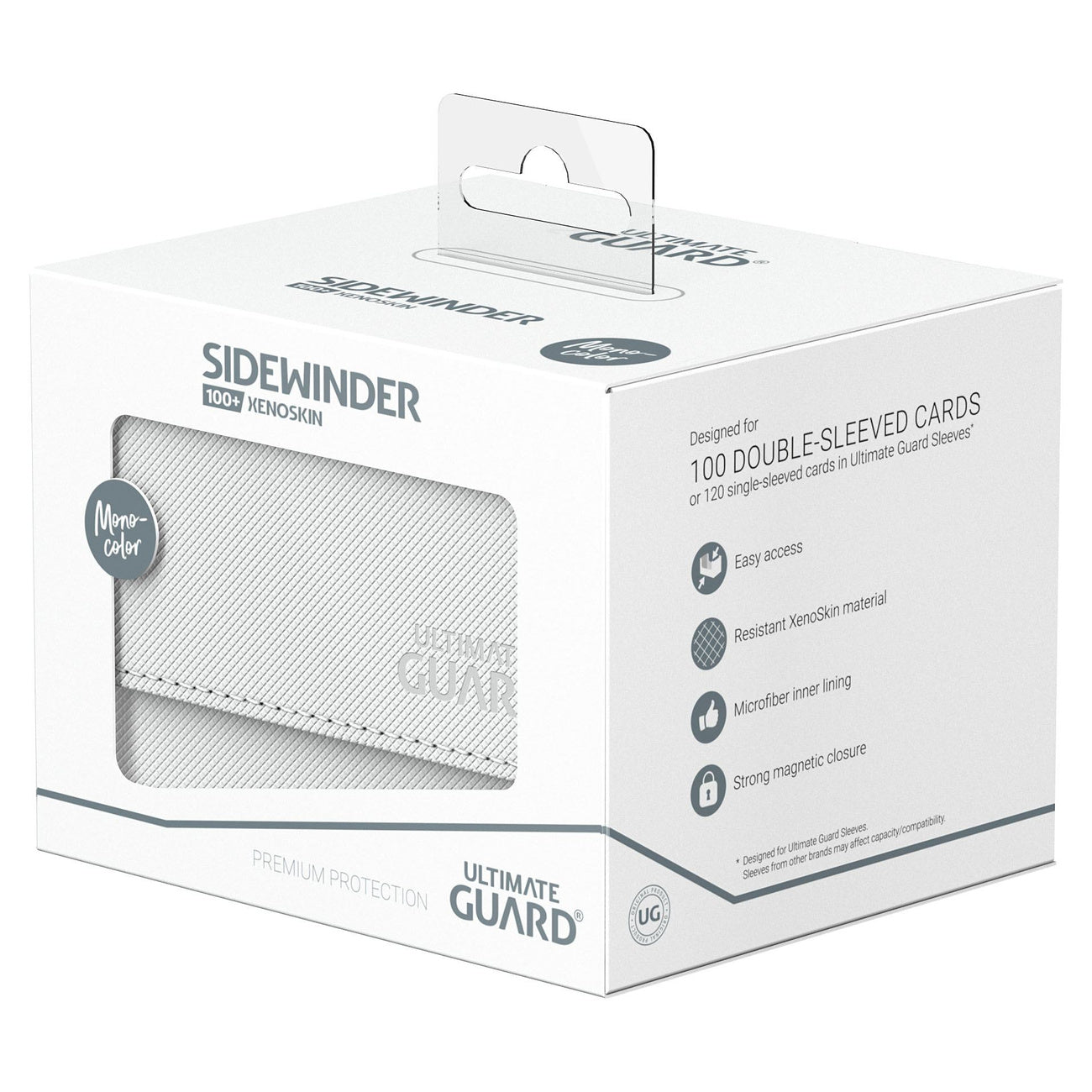 Zdjęcie produktu Ultimate Guard Sidewinder 100+ Xenoskin - Biały