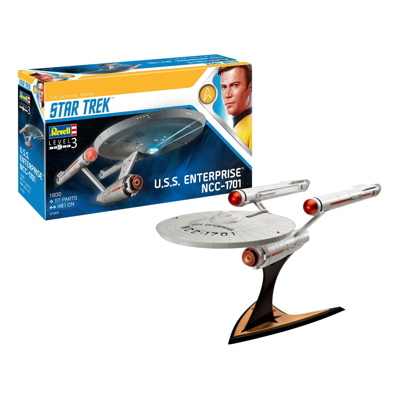 Zdjęcie produktu Star Trek TOS Zestaw modelarski 1/600 U.S.S. Enterprise