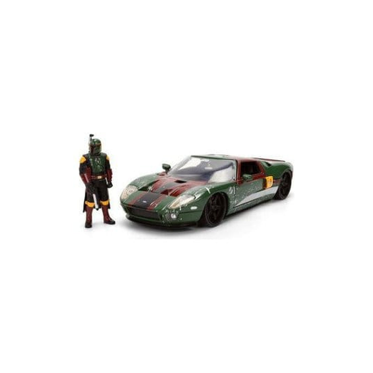 Zdjęcie produktu Star Wars Model Odlewany 1:24 Boba Fett 2005 Ford GT