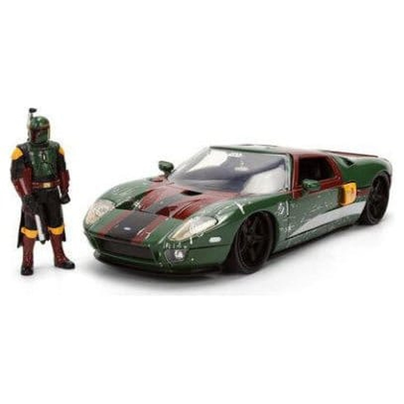 Zdjęcie produktu Star Wars Model Odlewany 1:24 Boba Fett 2005 Ford GT